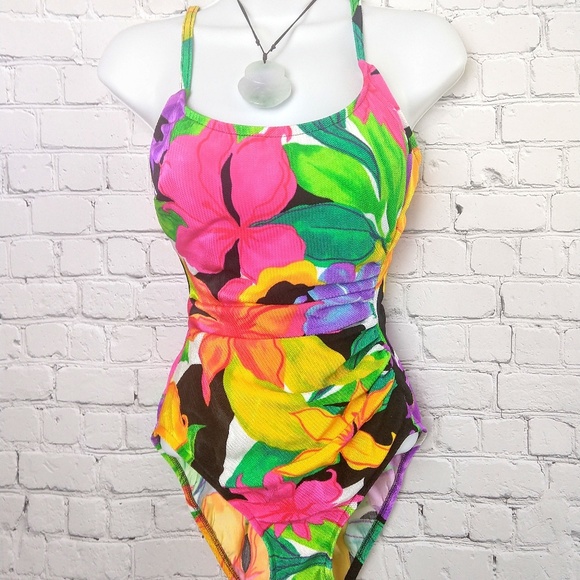 Vintage Other - Vintage Cole of California tropical one-piece 10